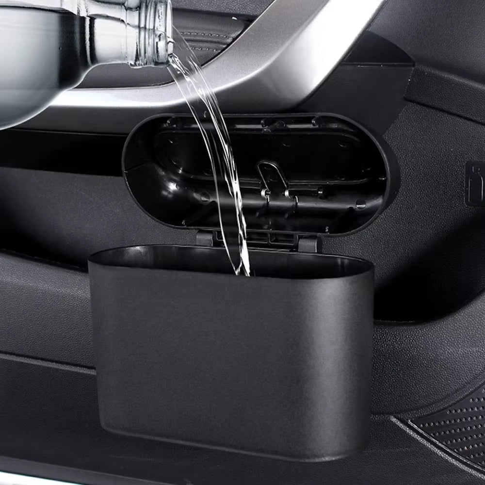 Suspended Car Recycling Bin