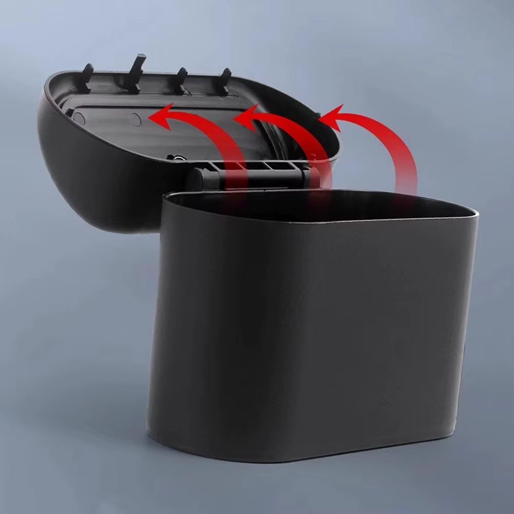 Suspended Car Recycling Bin